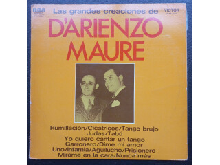 Grandes Creaciones D'Arienzo con Mauré